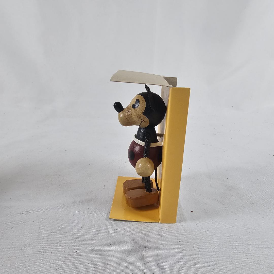 ミッキーマウス ウッデンドール ヤングエポック 1930年代復刻 完品