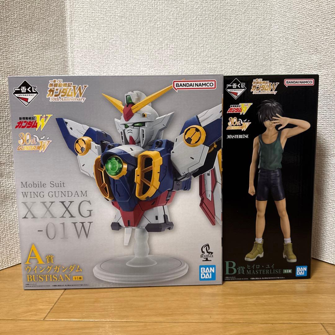 A賞・B賞】一番くじ 新機動戦記ガンダムW 30th Anniversary - メルカリ