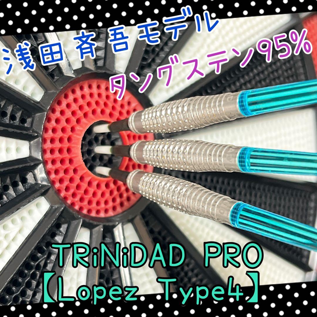 ダーツバレル【トリニダード】ロペス タイプ4 浅田斉吾モデル ダーツバレル【トリニダード】ロペス タイプ4 浅田斉吾モデル｜ダーツ