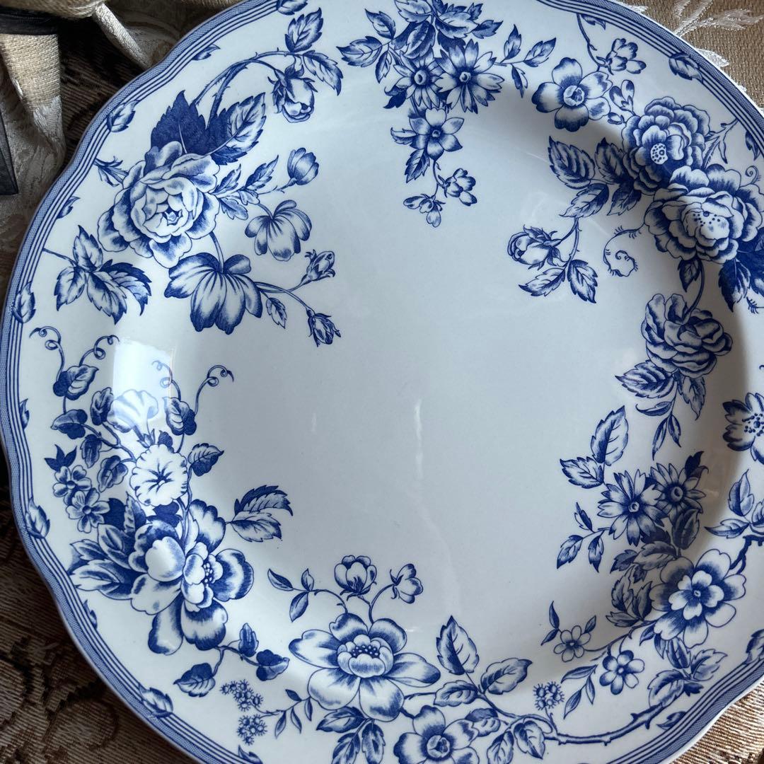 新品 英国製 Spode Laura Ashley Cliftonディナー大皿 - メルカリ