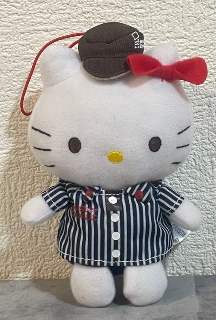 ロ キティ 収納ボックス兼椅子ドレスのぬいぐるみミスドコラボ
