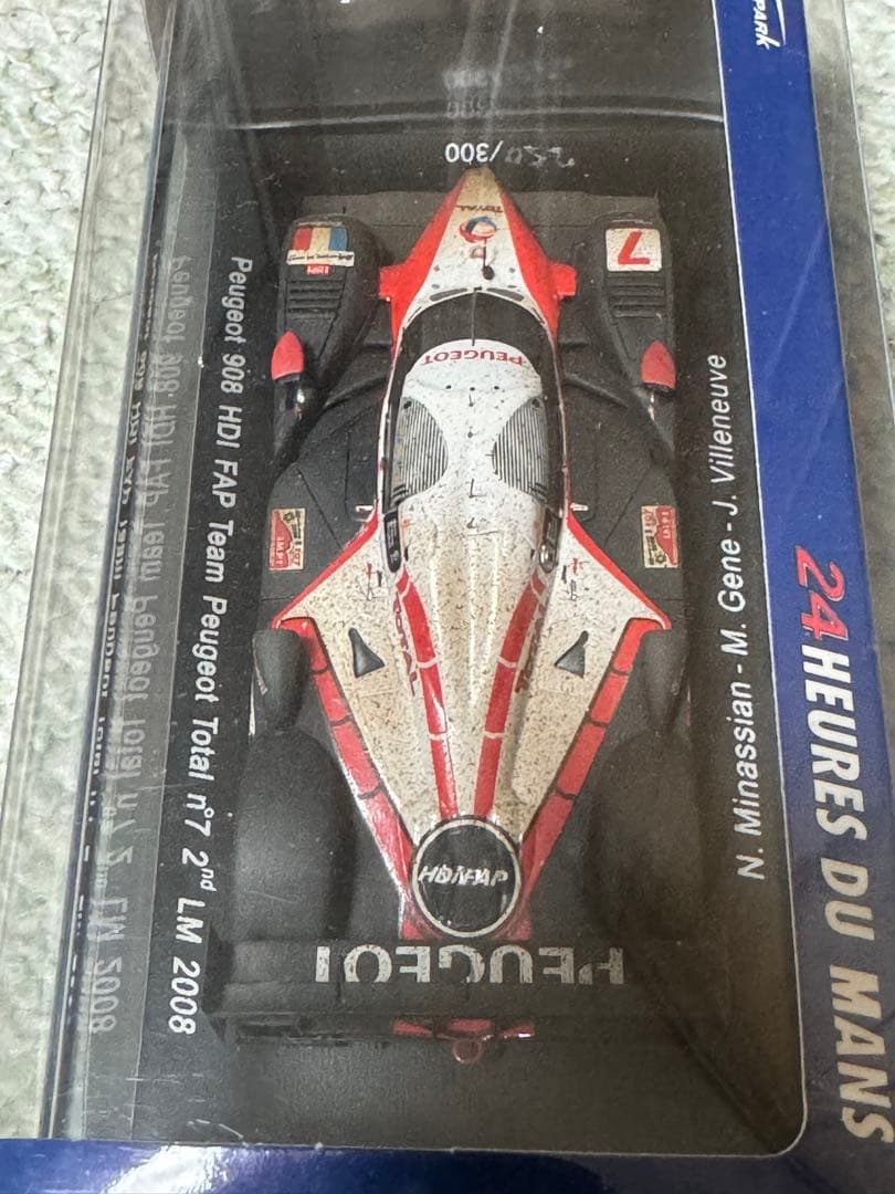 スパーク 1/43 プジョー 908 HDI FAP 限定 ウェザリング仕様 - メルカリ