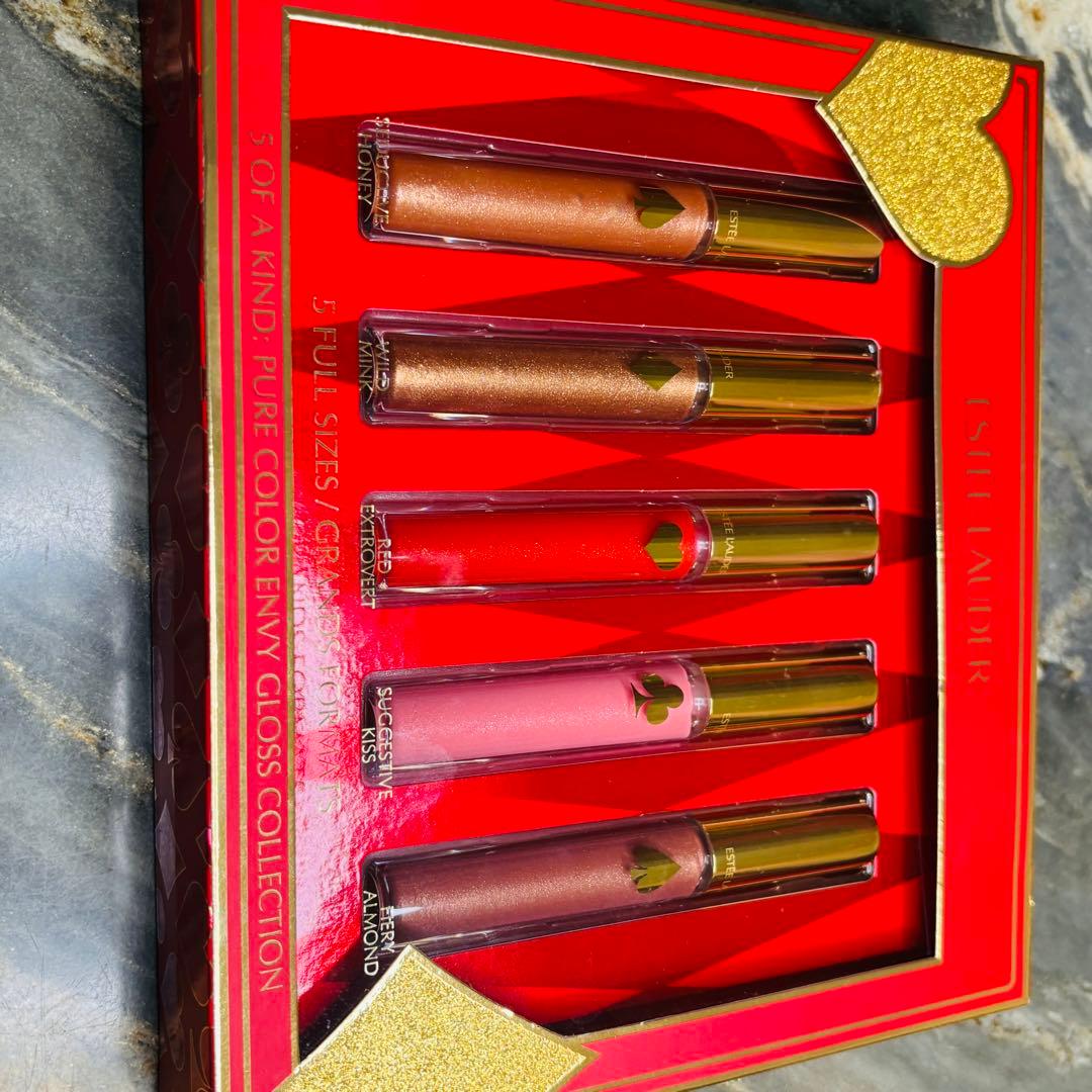エステーラウダーのリップグロスセット（5点入り） ESTEE LAUDER（エスティ ローダー） リップ・リップグロスの通販