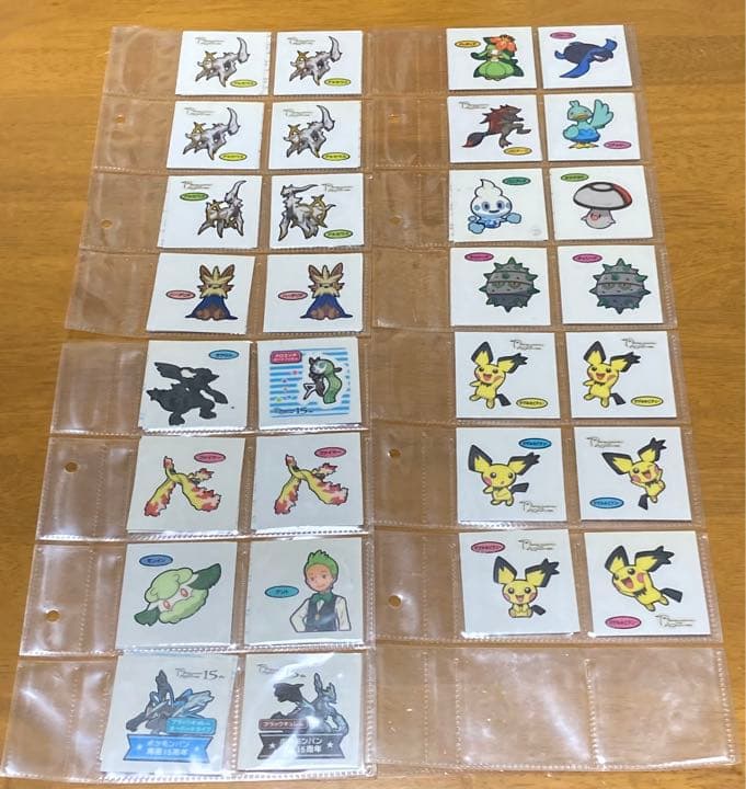激レア] 初代 ポケモンパンシール まとめ売り 566枚 - メルカリ