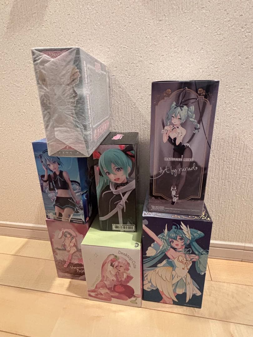 新品未使用】初音ミクフィギュアセット 6体 未開封まとめ売り