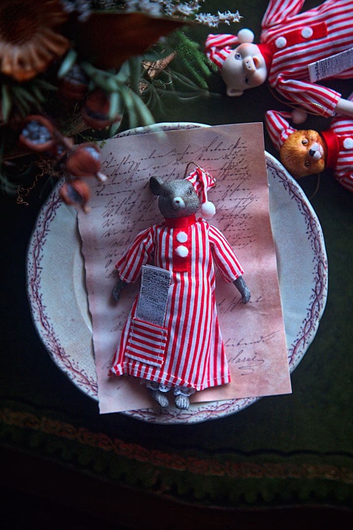 チャイナヘッドドール オーナメント クリスマス ヴィンテージ チャイナヘッド・ドール - Guignol [ギニョール] web shop