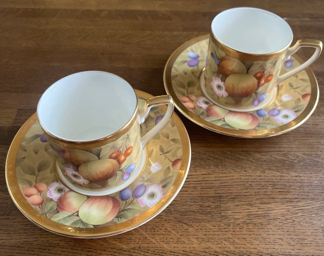 MIYAO ミカサ カップ＆ソーサー 宮尾陶器 2客セット - メルカリ