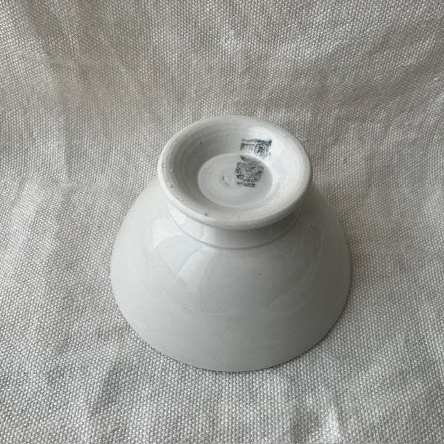 ◇サルグミンヌ小ぶりなカフェオレボウル白＃クレイユモントロージアン