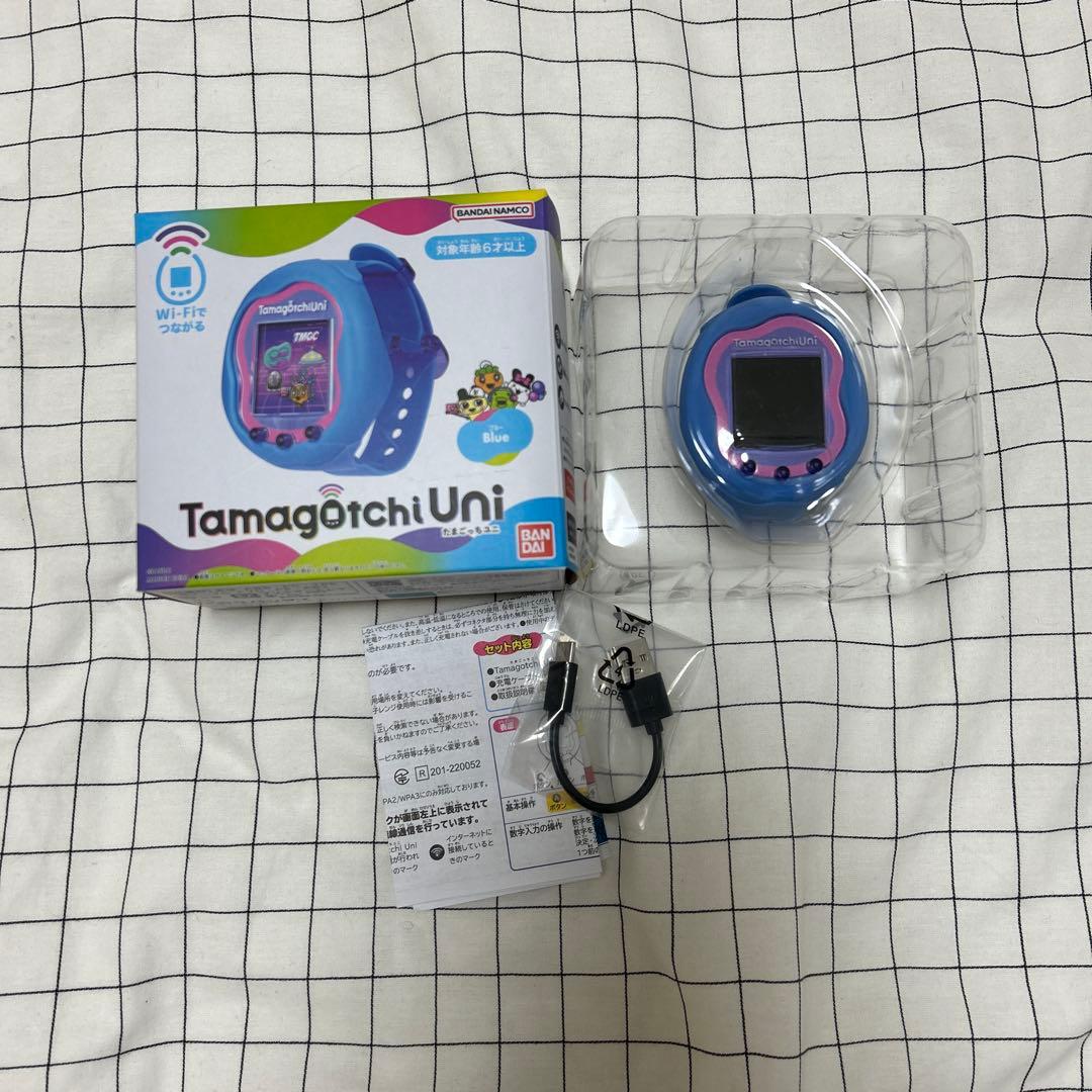 Tamagotchi Uni たまごっち ユニ 青色 Wi-Fi接続 美品 - メルカリ
