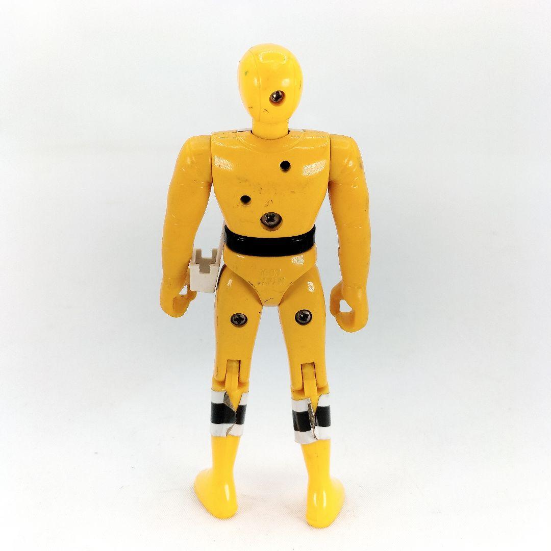 当時物 忍者戦隊カクレンジャー 超合金 ニンジャイエロー フィギュア