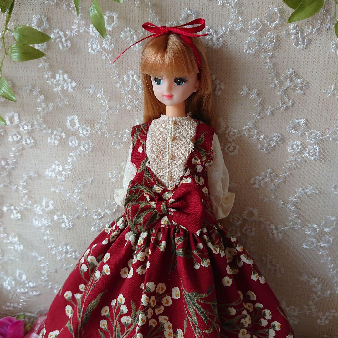 ジェニー サイズ ハンドメイド ドール 服 ドレス＊537＊ ジェニー