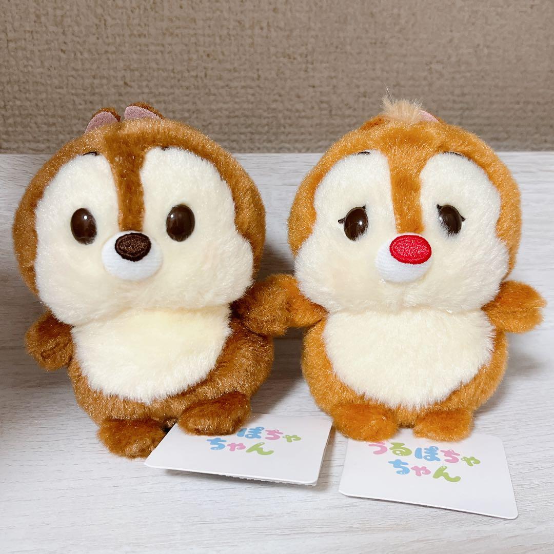 うるぽちゃちゃん チップとデール ぬいぐるみセット ディズニーストア