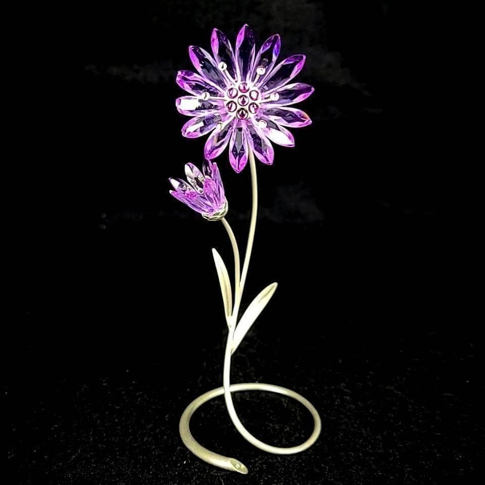 ●良品☆スワロフスキー　Drina　Violet　花　ドリナ　バイオレット 1 楽天市場】スワロフスキー バイオレット 花 Swarovski Drina, Viole
