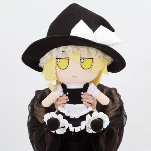 東方 ぬいぐるみシリーズ 霧雨魔理沙 ふもふもまりさ まんなかさいず ぬいぐるみ 東方Project ぬいぐるみシリーズ 【霧雨魔理沙】 ふもふもまりさ