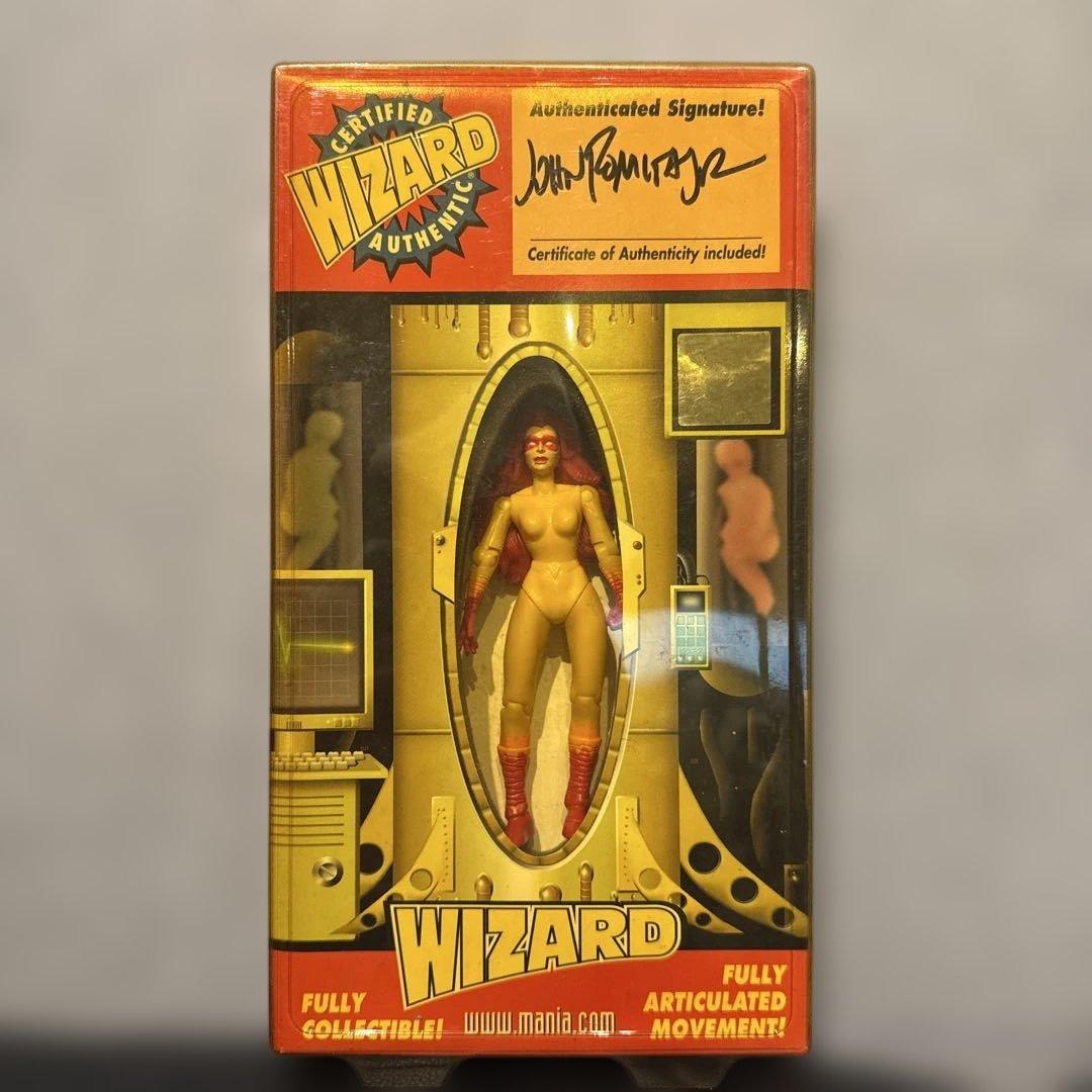 Firestar Wizard フィギュアJohn Romita Jr.サイン 仏ゾーン」88グラフ1 DX/武井宏之（直筆サイン入り/限定10枚）