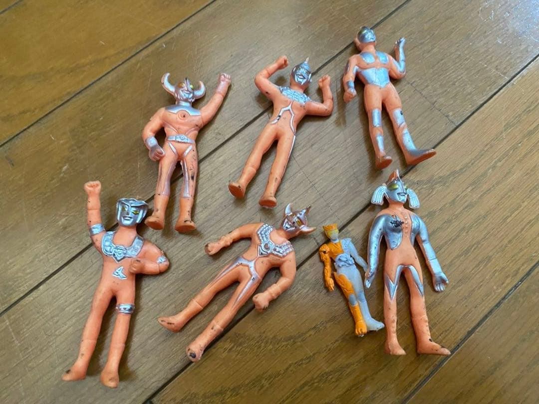 ウルトラマン 消しゴムフィギュア ウルトラ兄弟 ウルトラの父 ウルトラ