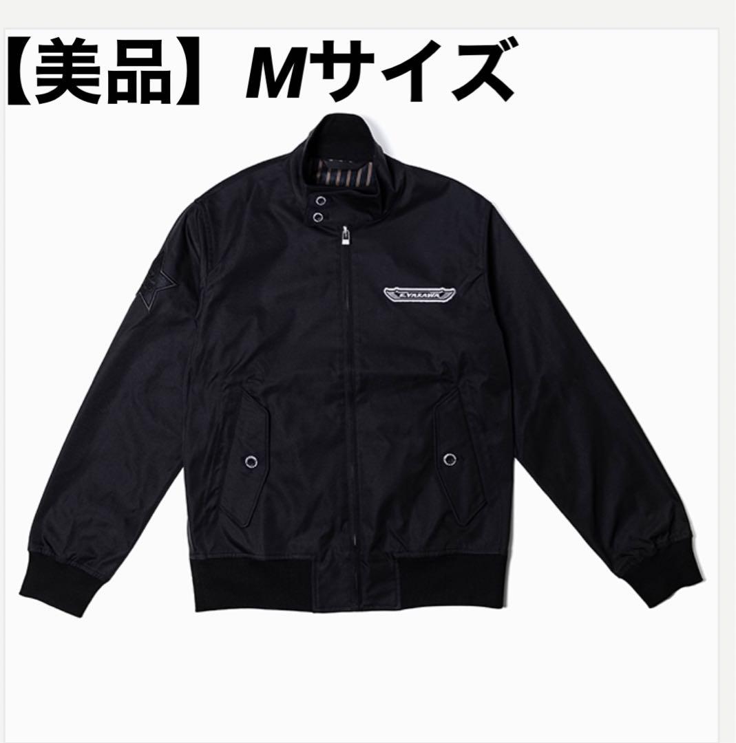 美品】矢沢永吉/スイングトップ/ジャンパー/ロゴ星/ ブラック/サイズM
