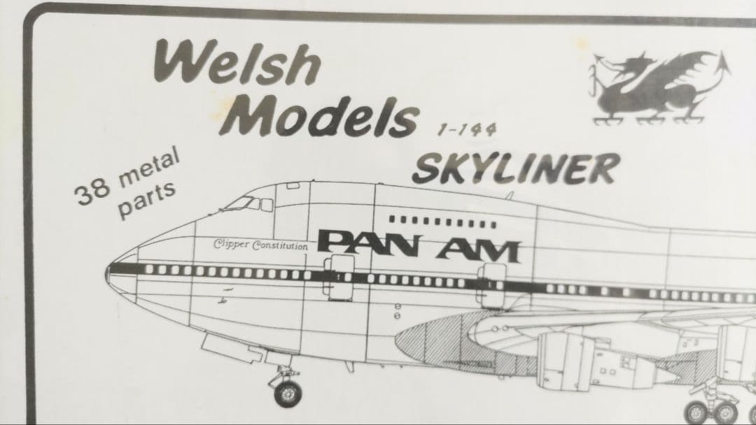 Welsh Models 1/144 B747/SP パンナム - メルカリ