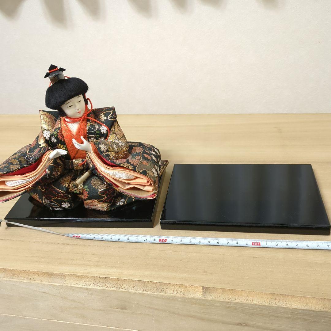 お雛様七段飾り 人形15体 桐箱入り ビンテージ