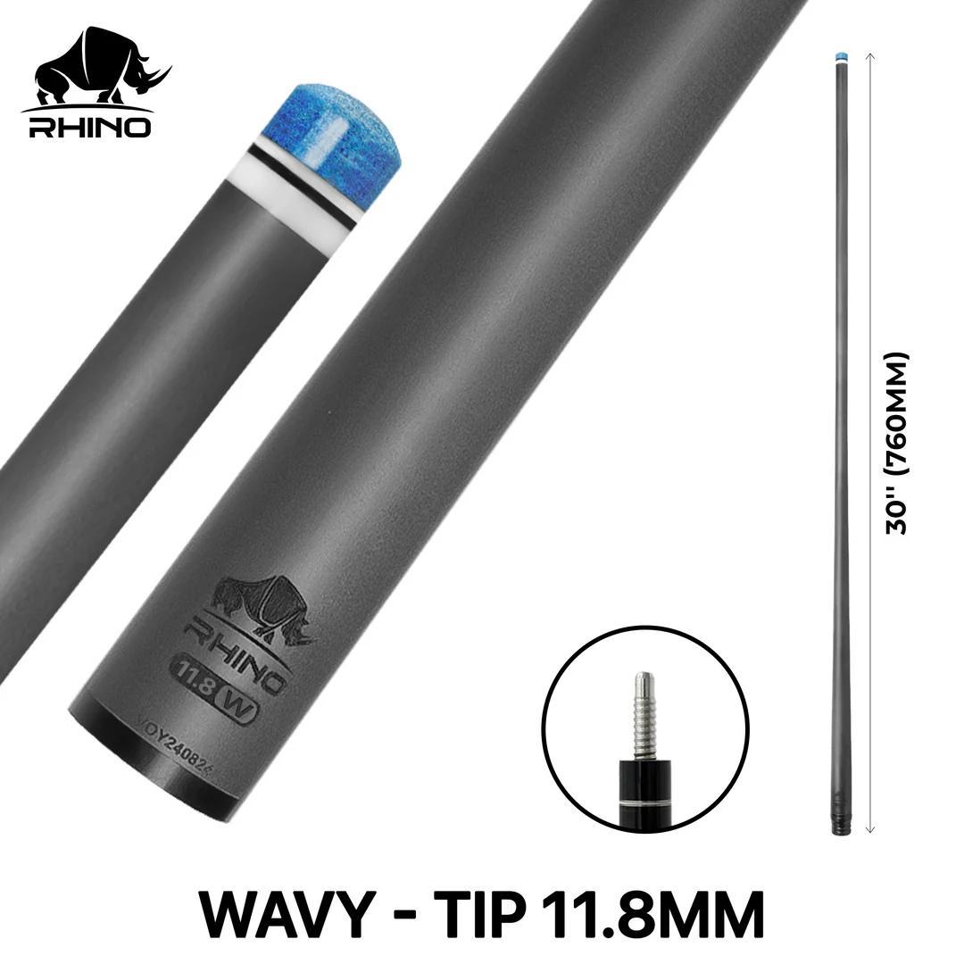 ※3月上旬入荷【Rhino】 WAVY 11.8mm カーボン シャフト