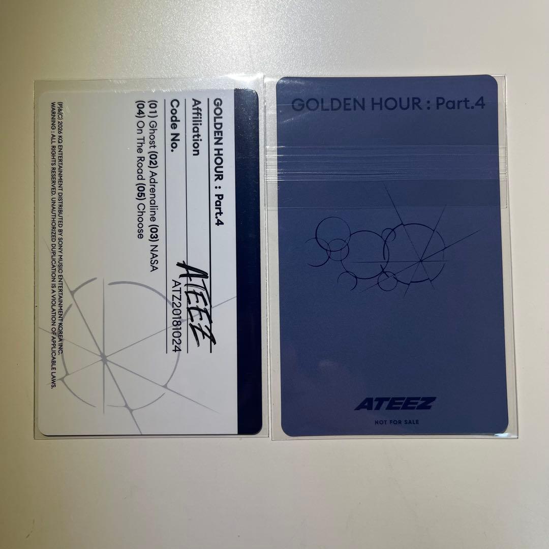 ATEEZ ヨサン 封入・FC特典 - メルカリ