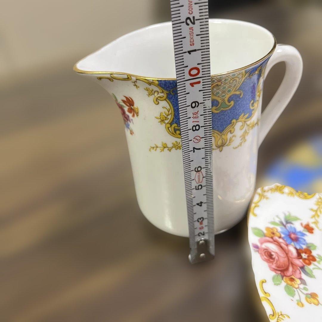 イギリスアンティーク WINDSORの皿とミルクピッチャーのセット - メルカリ