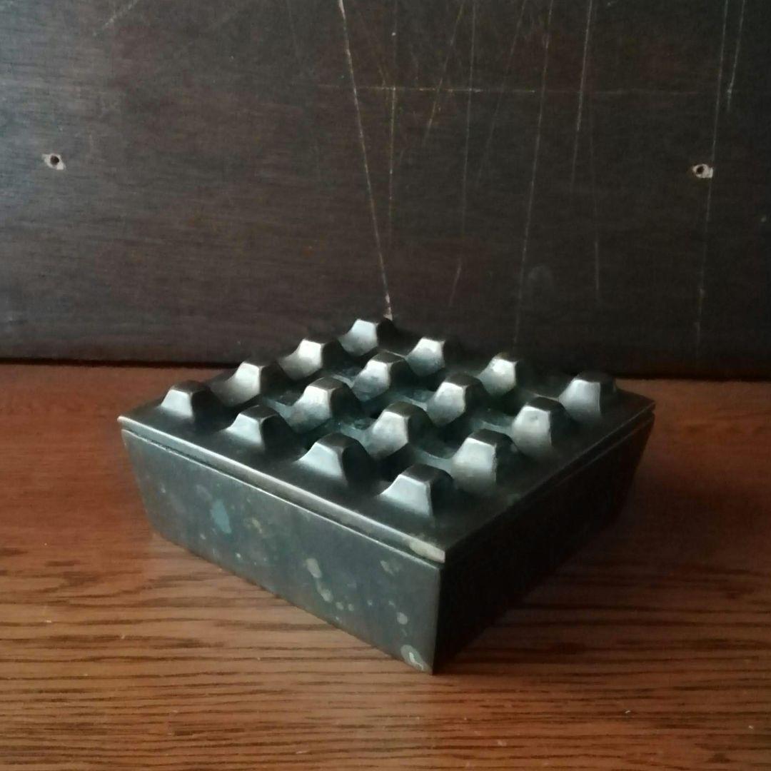 逸品 真鍮 灰皿 ミッドセンチュリー オブジェ スウェー