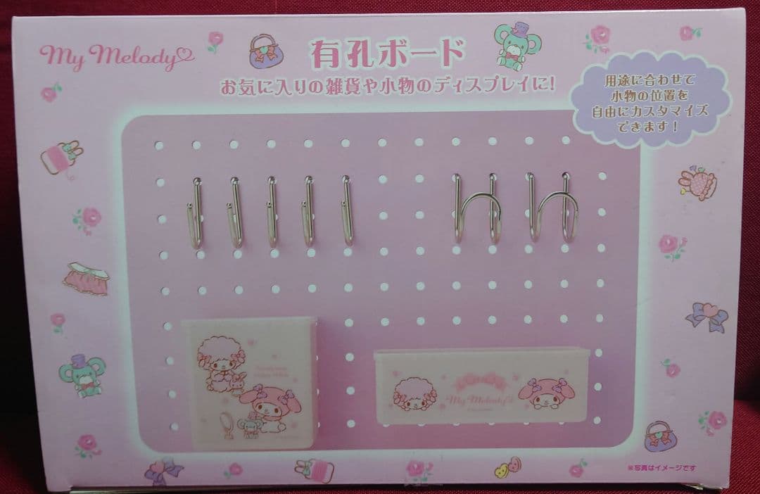 入手困難☆My Melody 有孔ボード フック付き UKB-F150-10S 送料無料☆有孔ボード用フック (2点掛けタイプ)10本