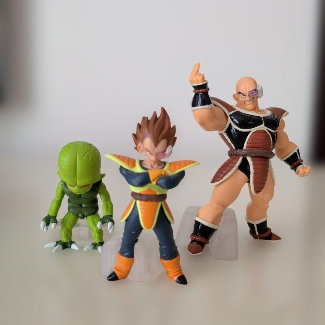 ドラゴンボールZ HG ベジータ ナッパ サイバイマン - メルカリ