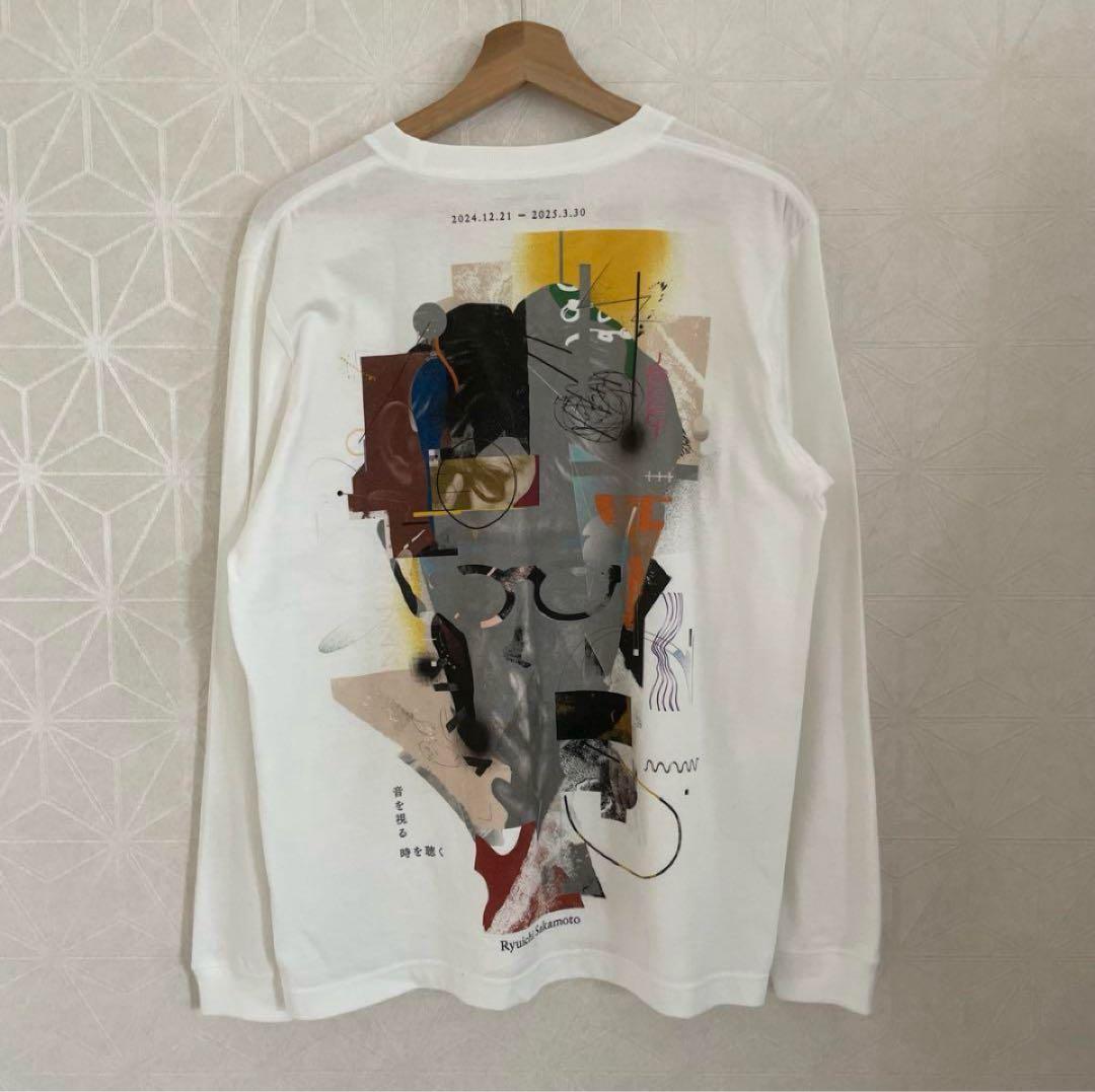 希少品.XLサイズ.未開封】坂本龍一 音を視る時を聴く 長袖Tシャツ