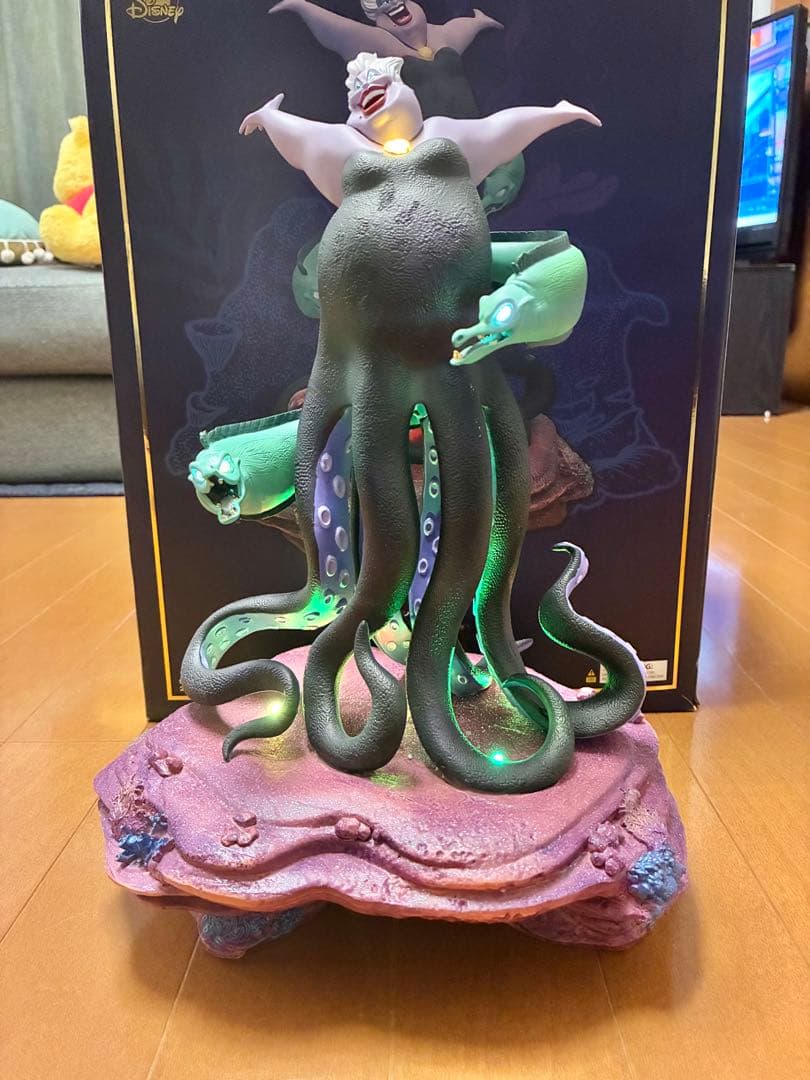 アースラ リトルマーメイド ライトアップフィギュア ディズニーストア