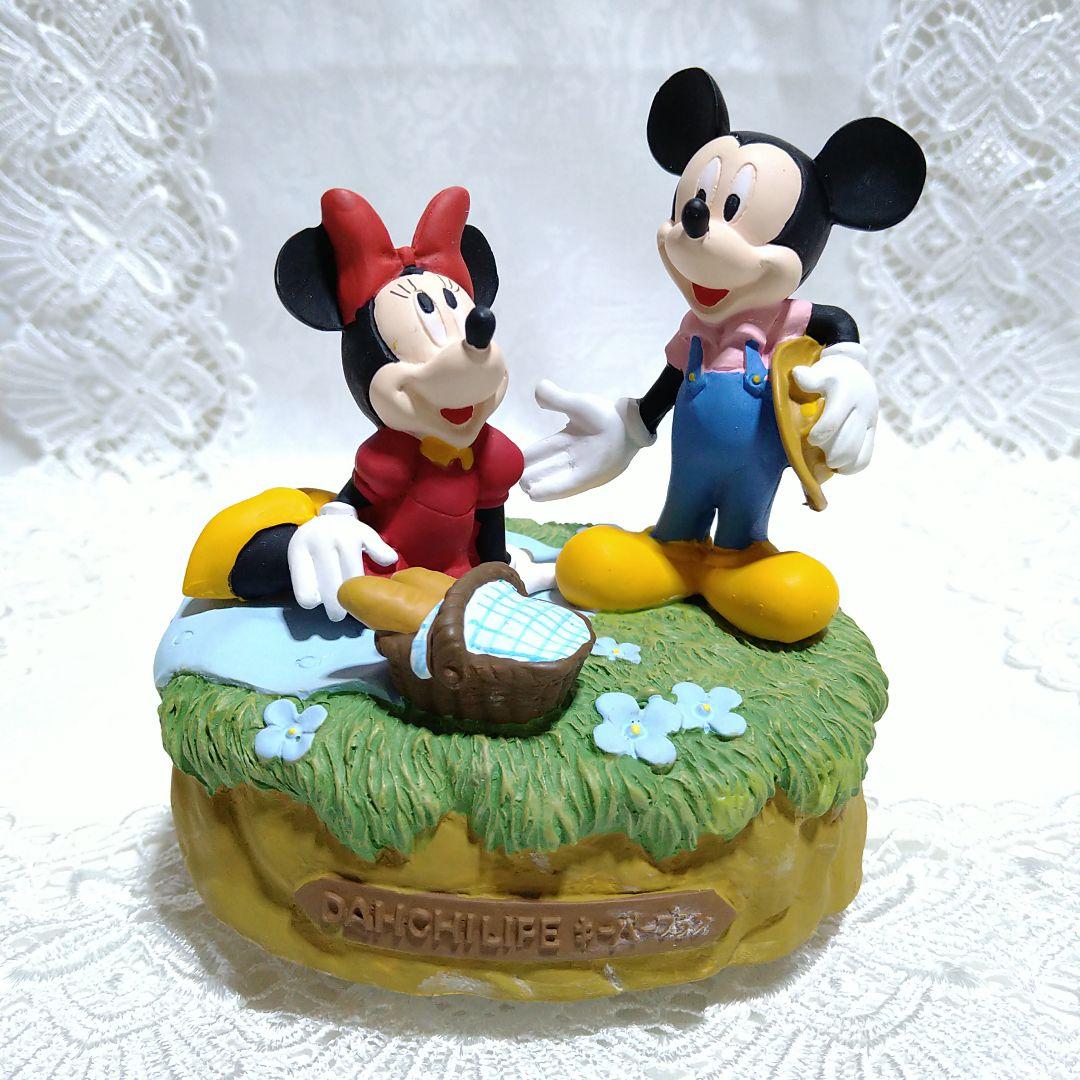 Disney ミッキー＆ミニーオルゴール 第一生命ノベルティ - メルカリ