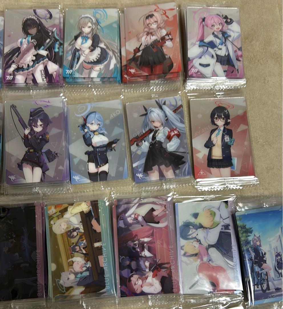 ブルーアーカイブ ブルアカ ウエハース カード バラ売り⭕️ - メルカリ