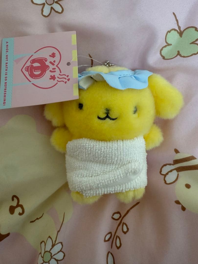 ポムポムプリン　銭湯　バスタオル　マスコット　レア！ 楽天市場】ポムポムプリン 吸水速乾 バスタオル 594526 : 知育玩具