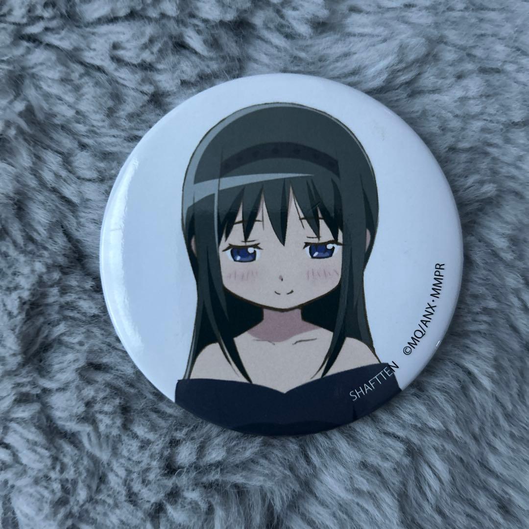 暁美ほむら 魔法少女まどかマギカ 缶バッジ シャフトテン