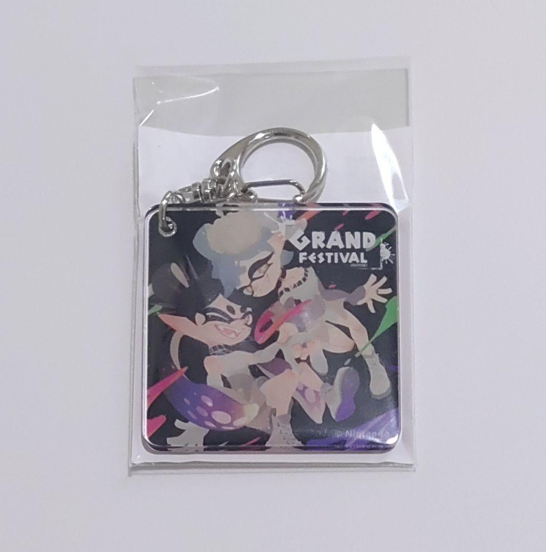 スプラトゥーン3 グランドフェス シオカラーズ アクリルキーホルダー