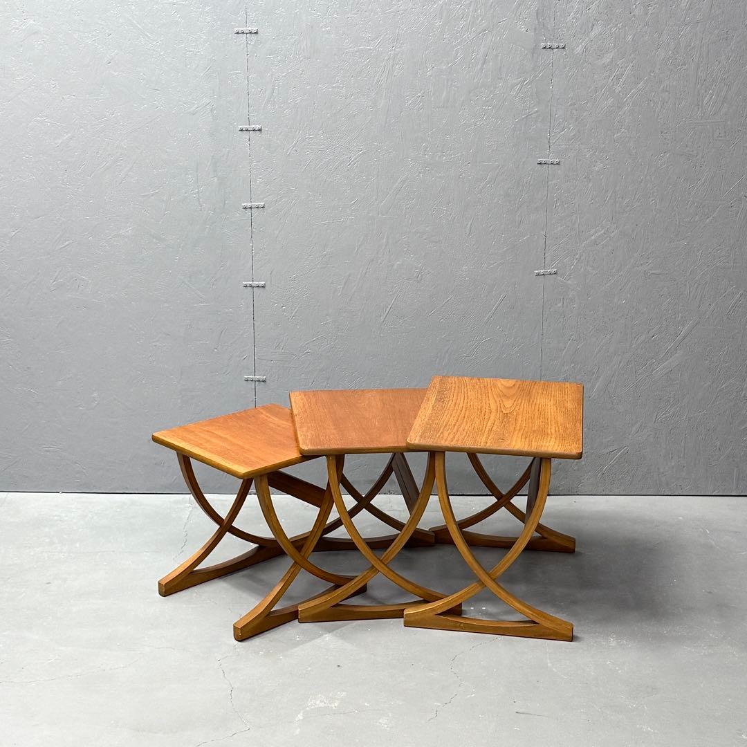 Nathan(ネイサン) / ヴィンテージ ネストテーブル (401) Nathan(ネイサン) / EXTENSION ROUND TABLE エクステンション ラウンド