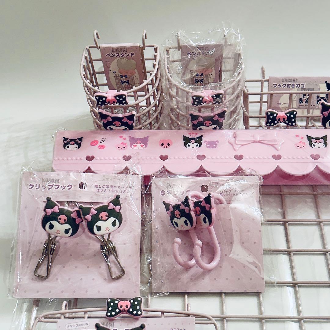 未使用 サンリオ Sanrio クロミ 推しを可愛く飾り隊 ワイヤーネット 7