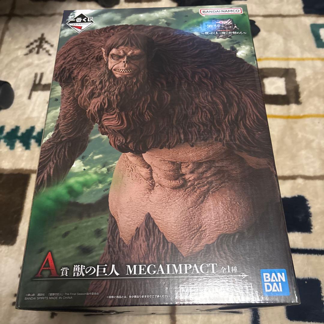 一番くじ 進撃の巨人 A賞 獣の巨人 MEGAIMPACT 一番くじ 進撃の巨人 獣の巨人は俺が仕留める A賞 獣の巨人 MEGAIMPACT
