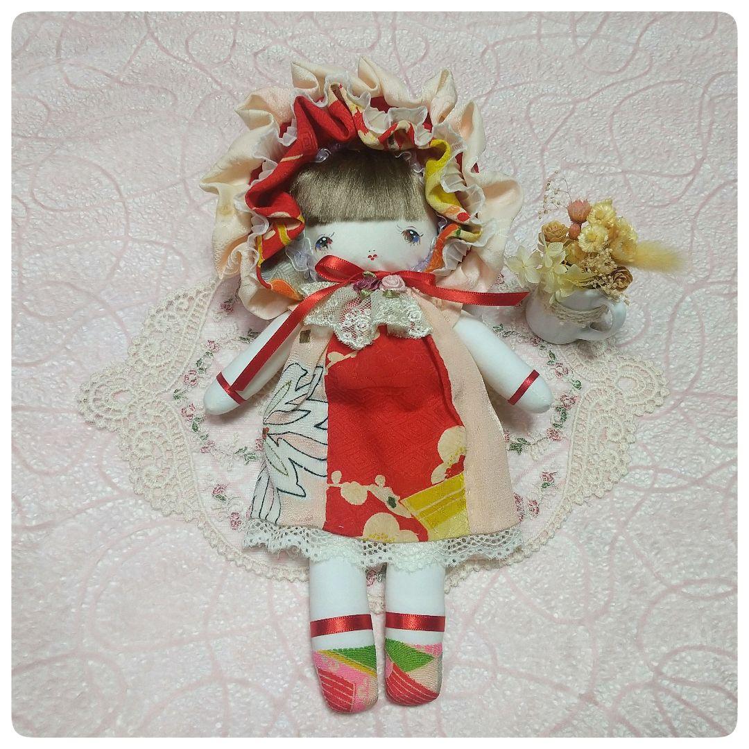 文化人形 ちりめん ハンドメイド - メルカリ