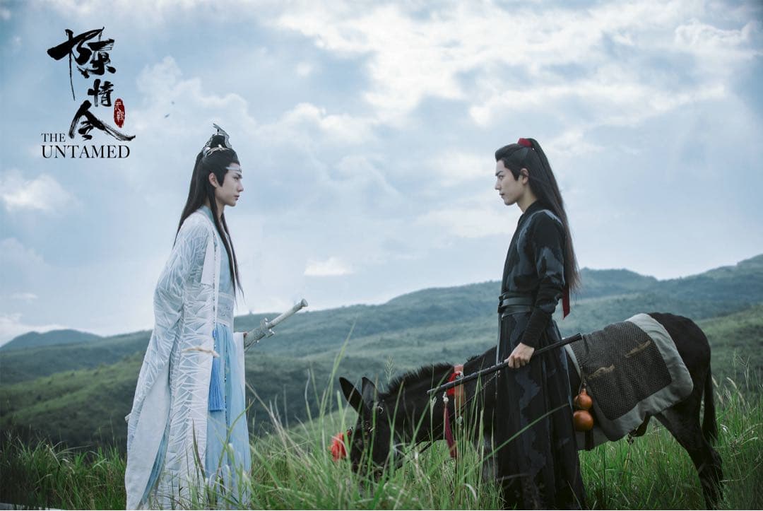 陳情令 魔道祖師 ぬいぐるみ衣装付き 2体セット（馬は付いていません