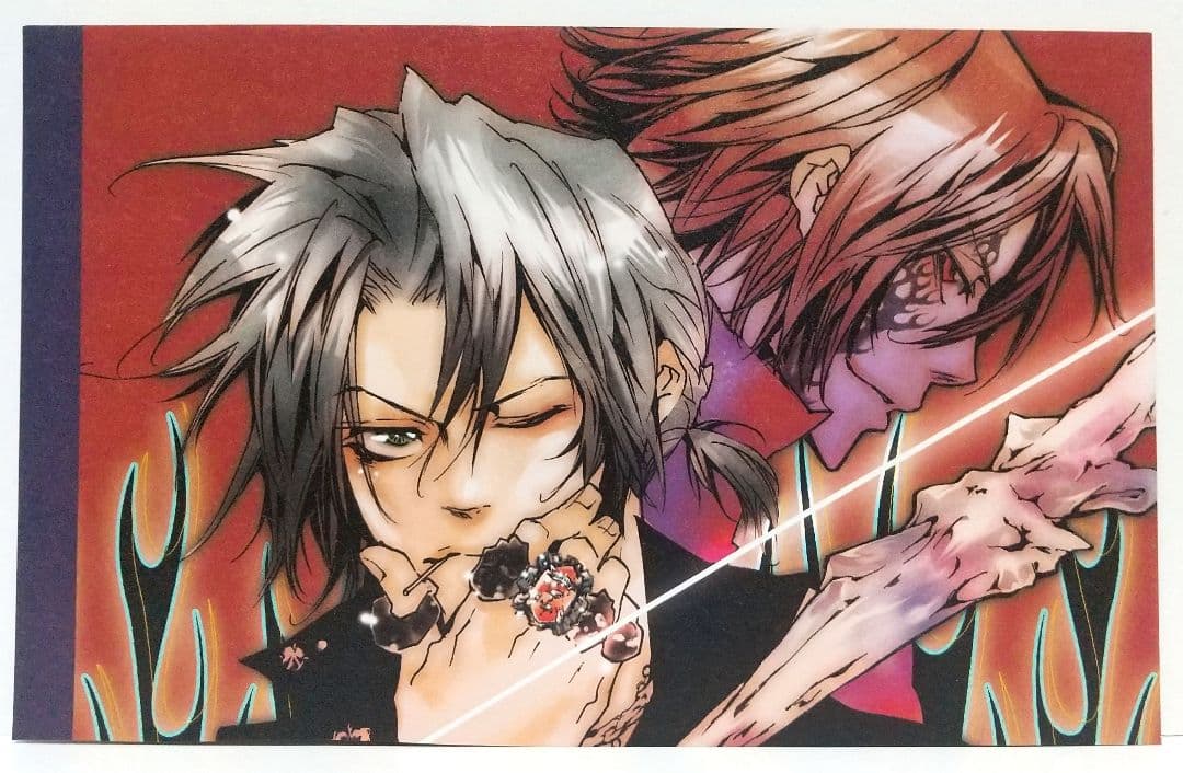 家庭教師ヒットマンREBORN リボーン イラスト 原作画 紙類 獄寺隼人 G