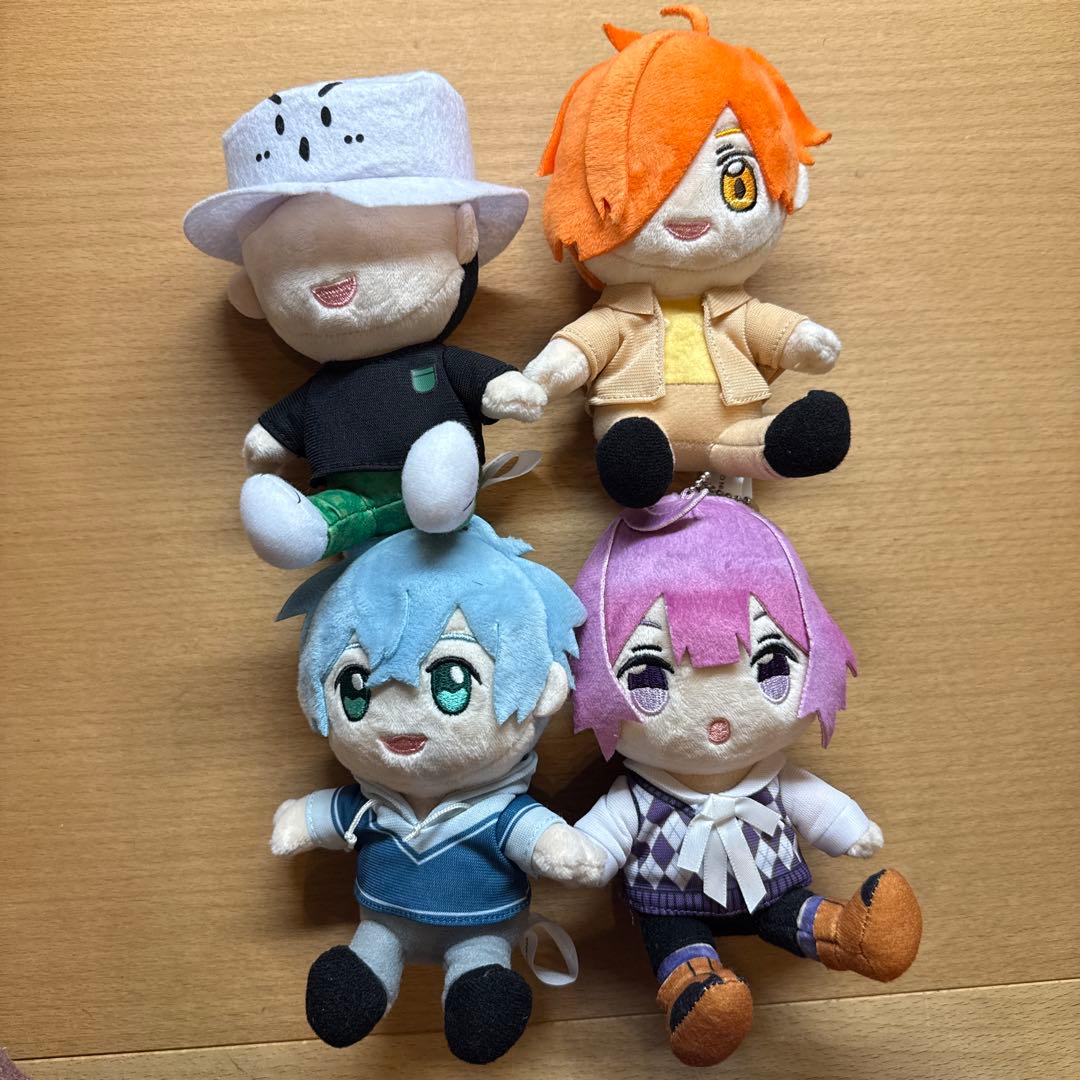 日常組の日常展 ぬいぐるみ ぺいんと しにがみ クロノア トラゾー