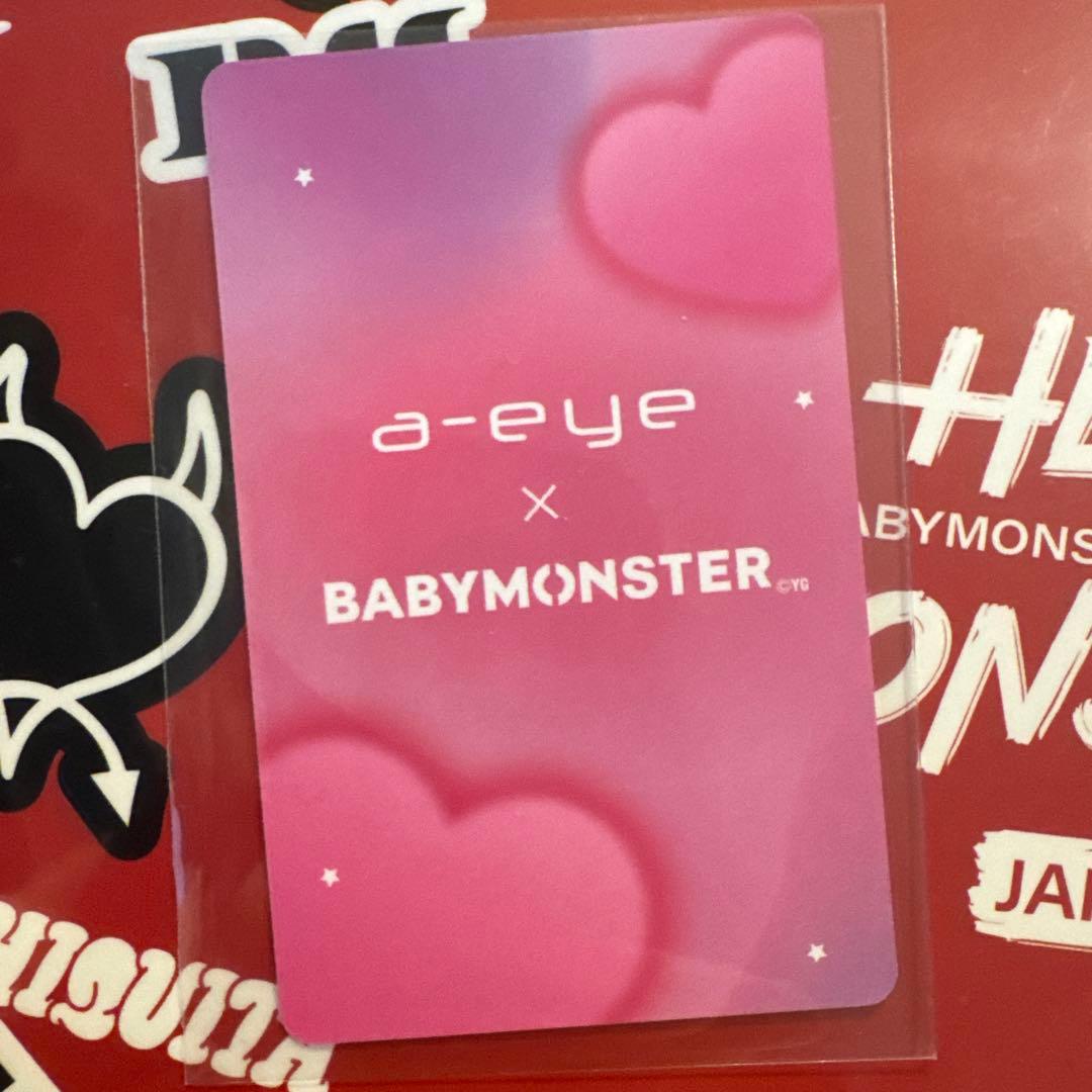 BABYMONSTER ベビモン アサ aeye カラコン ドンキ トレカ - メルカリ