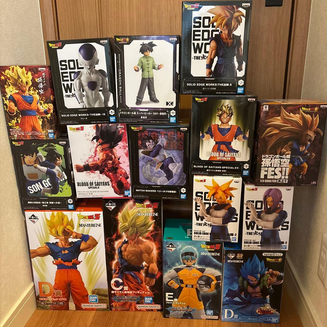 ドラゴンボール 一番くじ プライズ フィギュア15体セット - メルカリ