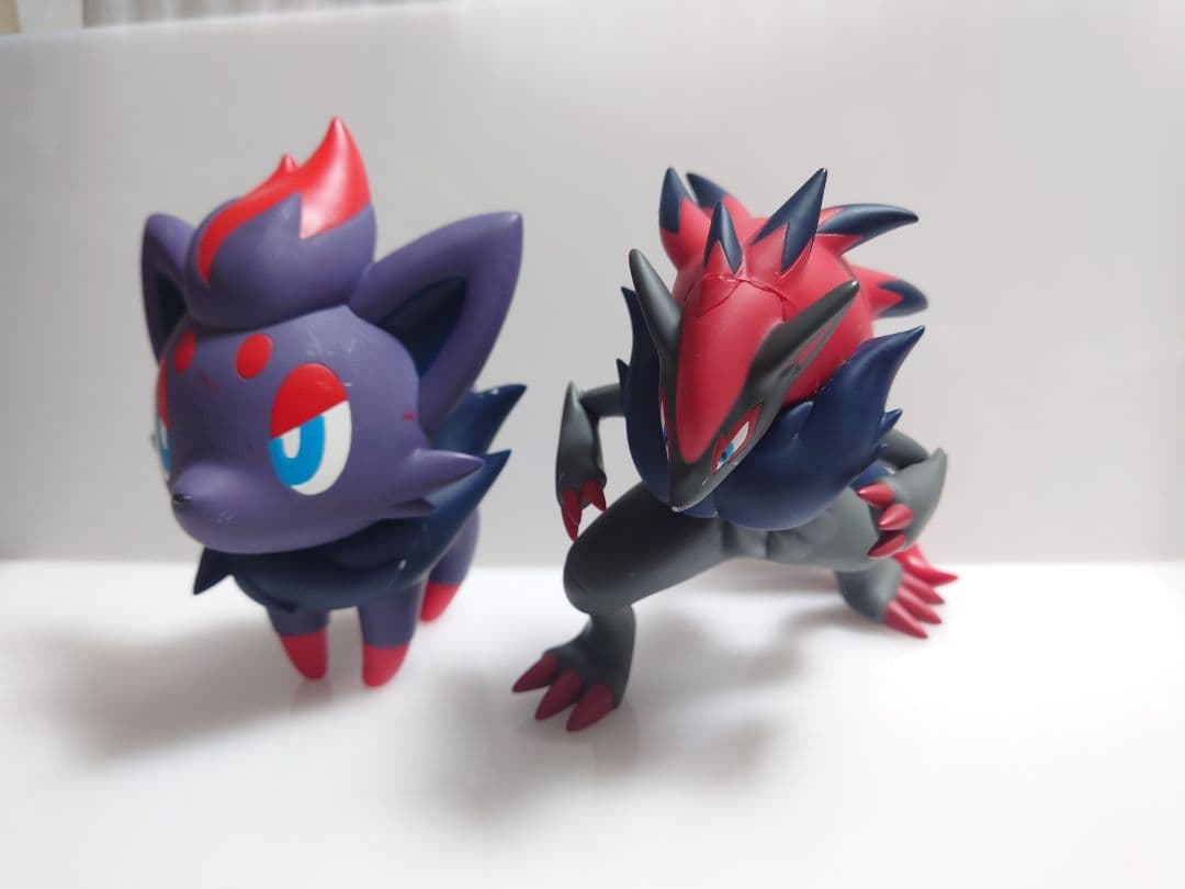 ポケモン ゾロア ゾロアーク DX ソフビ フィギュア - メルカリ