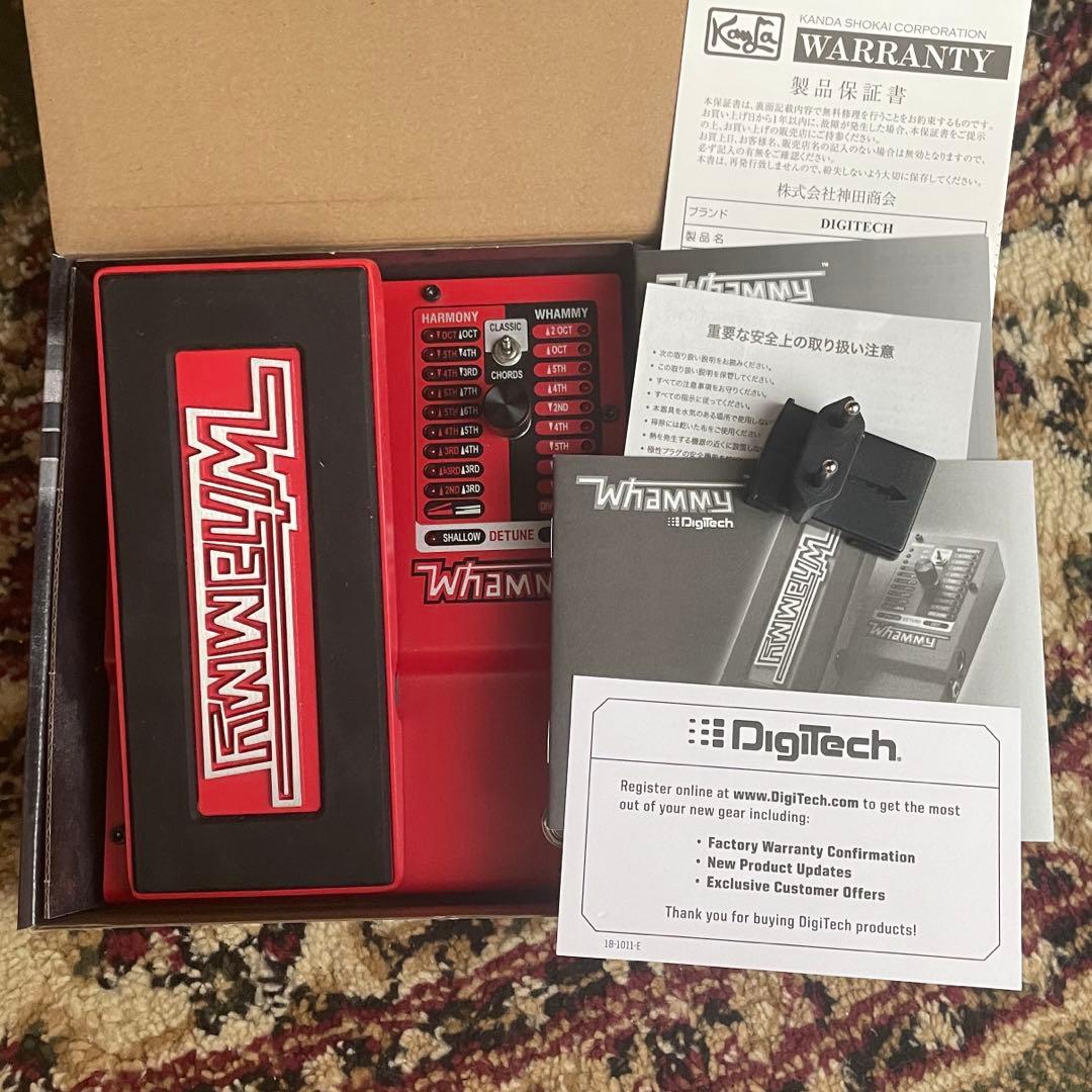 Digitech Whammy ギターエフェクター Amazon.com: DigiTech Whammy Pedal Re-issue with MIDI Control