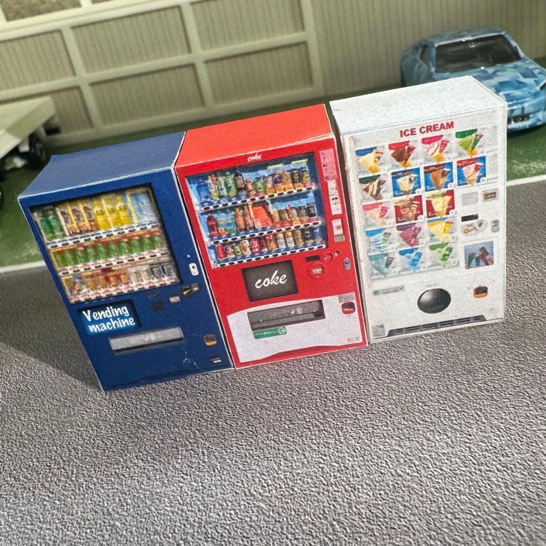 1/64 自販機 自動販売機 ジオラマ トミカ ミニカー ホットウィール