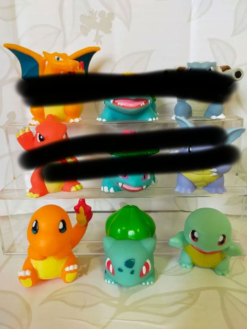 ポケモンキッズ 指人形 ゼニガメ ヒトカゲ フシギダネ 御三家 進化9体