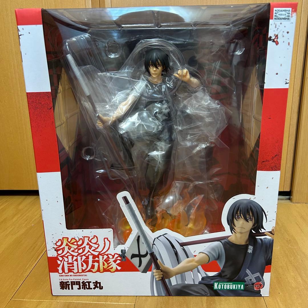 新門紅丸　フィギュア　コトブキヤ ARTFX J 新門 紅丸（再生産）｜コトブキヤショップ限定特典「表情替え